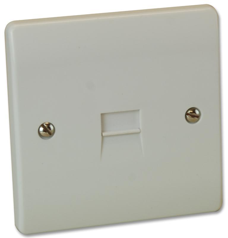 CCA124 Click Telephone Socket Secondary Single