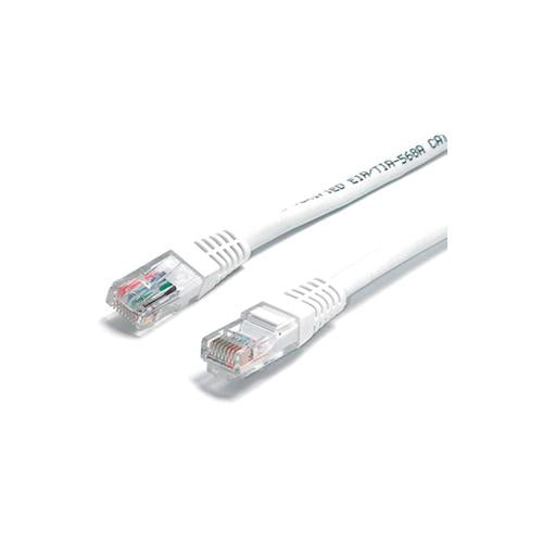 Cat 5e RJ45 UTP Ethernet Network LAN Cable White 10 Metres