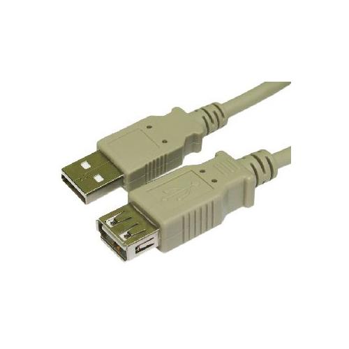 USB Extension Lead Cable A Male-Female 0.5 Metres 50cm