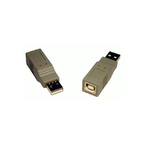 USB 2.0 Coupler Change Type B Male to Type A Male
