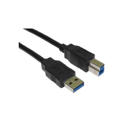 USB 3.0 A to B 5M Black Cable Lead