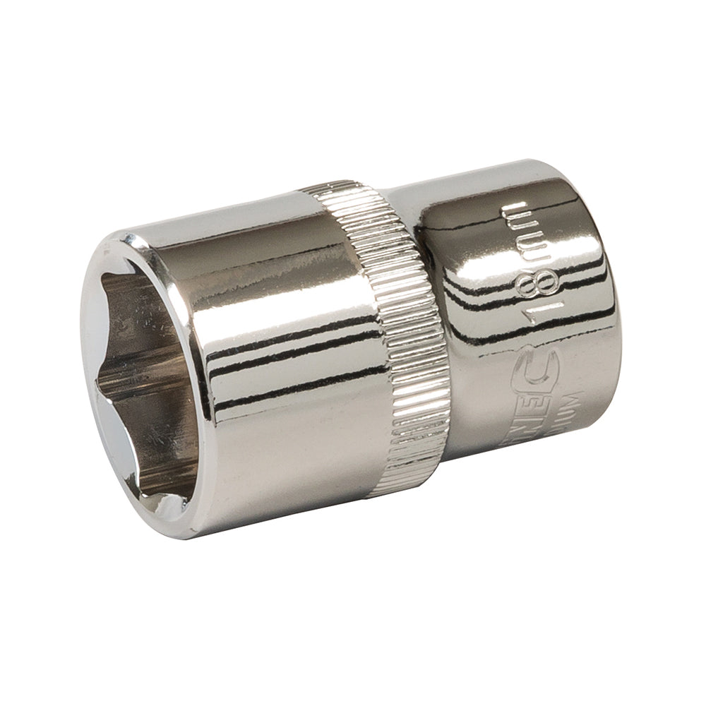 Silverline 18mm Shallow Hex Socket