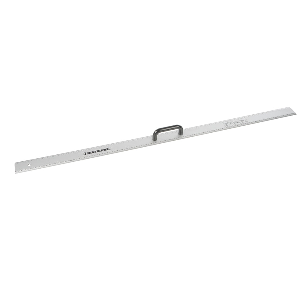 Silverline Aluminium Rule with Handle 1200mm – Rapidwarehouse