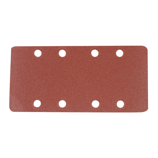 Silverline Hook & Loop 1/3 Sheets Punched 10pk 120 Grit