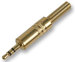 PRO SIGNAL - PSG02542 - 3.5MM JACK PLUG, STEREO, GOLD