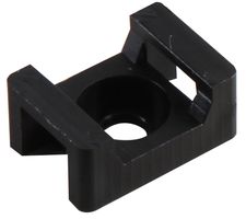 PRO POWER - SHCT2BB - SADDLE TIE MOUNTS BLACK 100/PACK