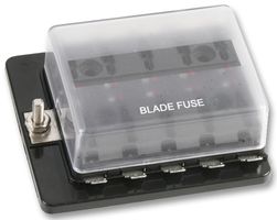 MULTICOMP - PPFH-76ATO10 - CAR FUSEHOLDER, ATO, 10POS, LED