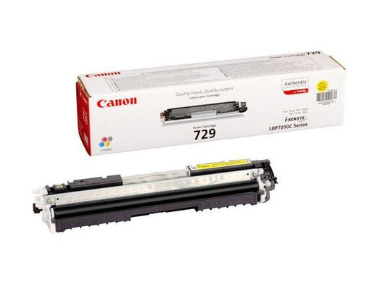 4367B002 Canon 729 Toner Cartridge (Yellow)