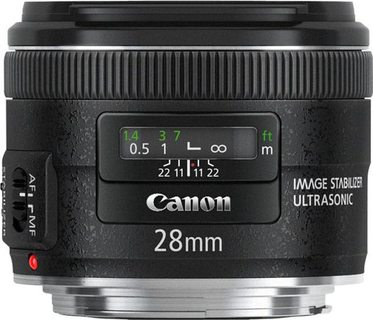 5179B005 Canon EF 28mm F/2.8 IS USM Wide-Angle Lens (Black) AA