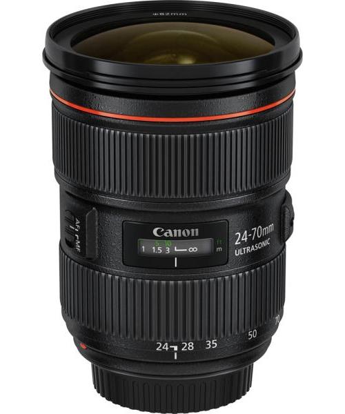 5175B005 Canon EF 24-70mm F/2.8L USM Zoom Lens (Black) AA