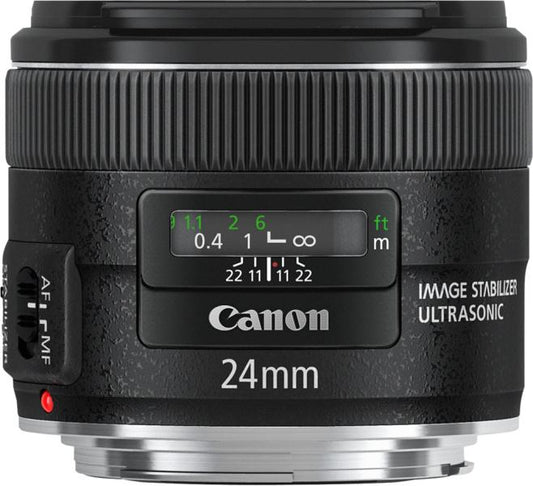 5345B005 Canon EF 24mm F/2.8 IS USM Wide Angle Lens (Black) AA