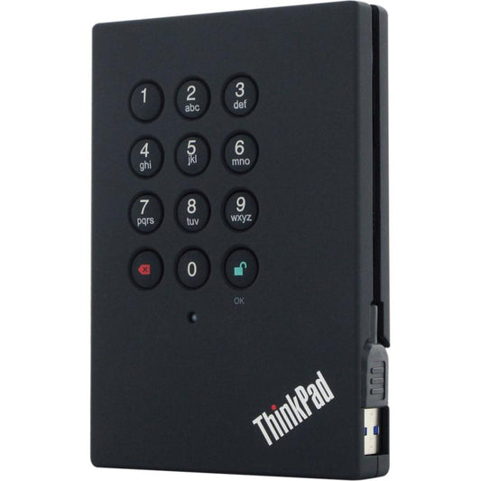 0A65619 Lenovo 500GB USB 3.0 Secure Hard Drive (External) for ThinkPad Notebooks