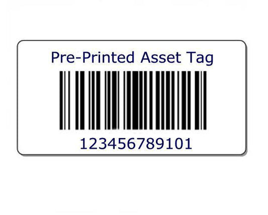 633808403539 Wasp Pre-Printed Polyester Asset Tag 2.x 1 (1100-2100)