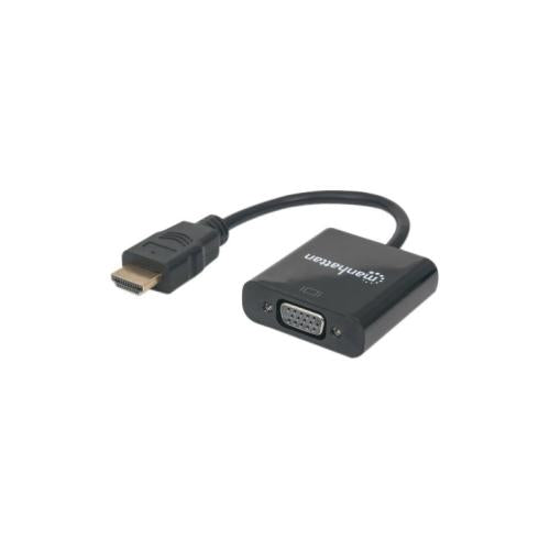 151467 Manhattan HDMI/VGA A/V Cable for Notebook Desktop Computer