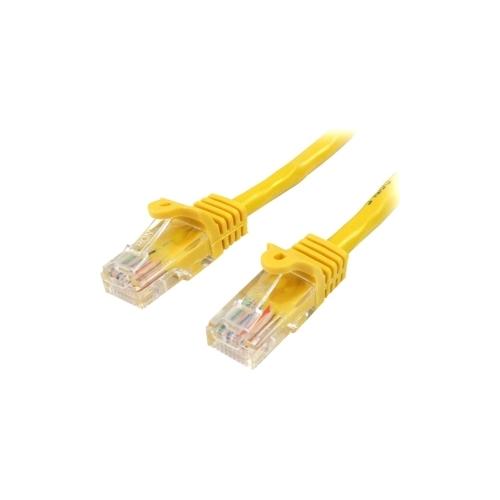 45PAT1MYL StarTech 1 m Yellow Cat5e Snagless RJ45 UTP Patch Cable 1m Patch Cord