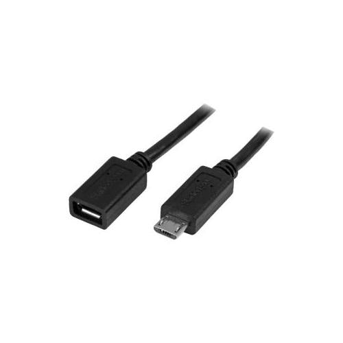 50 cm StarTech Micro-USB Extension Cable - M/F - 0.5m (20in) USBUBEXT50CM