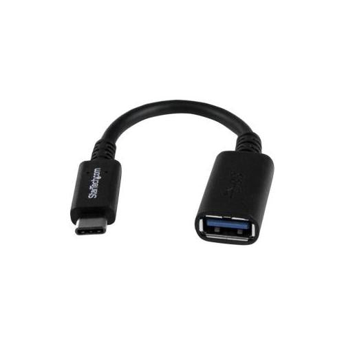 15.24 cm StarTech USB 3.1 Gen 1 (5 Gbps) USB-C to USB-A adapter, 6in USB31CAADP