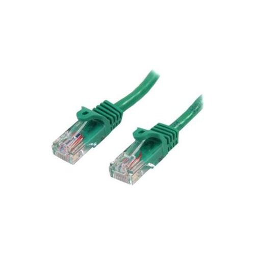White 50 cm StarTech Cat.5e UTP Patch Network Cable 45PAT50CMGN