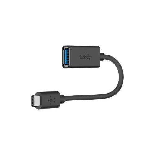 12.70 cm Belkin 3.0 USB-C to USB-A Adapter F2CU036BTBLK
