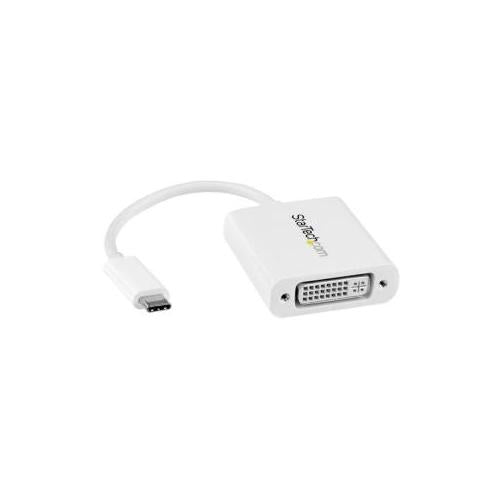 StarTech USB-C to DVI Adapter - White CDP2DVIW