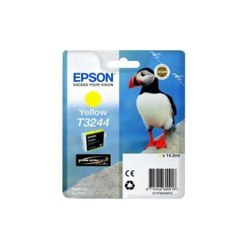 Epson UltraChrome Hi-Gloss2 T3244 Original Ink Cartridge Yellow Inkjet 1 / Pack