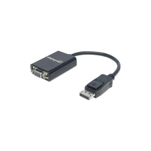 15 cm Manhattan DisplayPort to VGA Converter Cable 151962