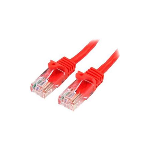 Red 5m StarTech Cat.5e UTP Patch Network Cable 45PAT5MRD