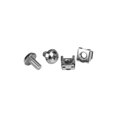 StarTech M6 Rack Screws and M6 Cage Nuts - 20 Pack CABSCRWM620 ...