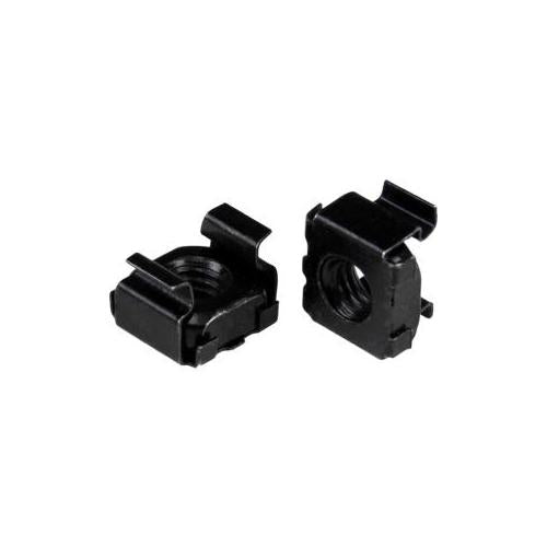 StarTech M5 Cage Nuts - 50 Pack, Black CABCAGENUTSB