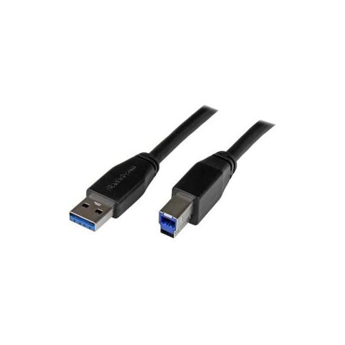 10m StarTech Active USB 3.0 USB-A to USB-B cable - 10m (30ft) USB3SAB10M