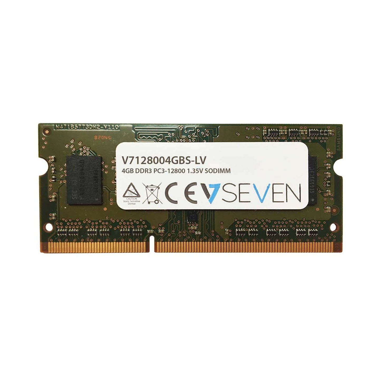 4GB DDR3 PC3-12800 - 1600mhz 1.35V SO DIMM Notebook Memory Module