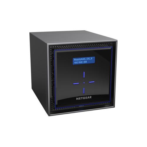 Netgear ReadyNAS RN424D4 4 x Total Bays SAN/NAS Storage System - Deskt ...