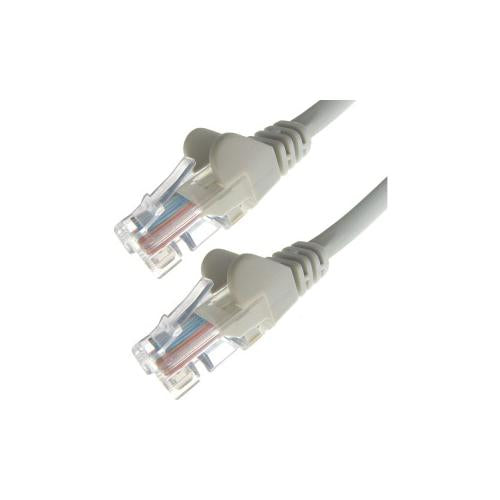 5M Grey RJ45 UTP CAT 6 Stranded Flush Moulded Snagless Network Cable 24AWG LS0H