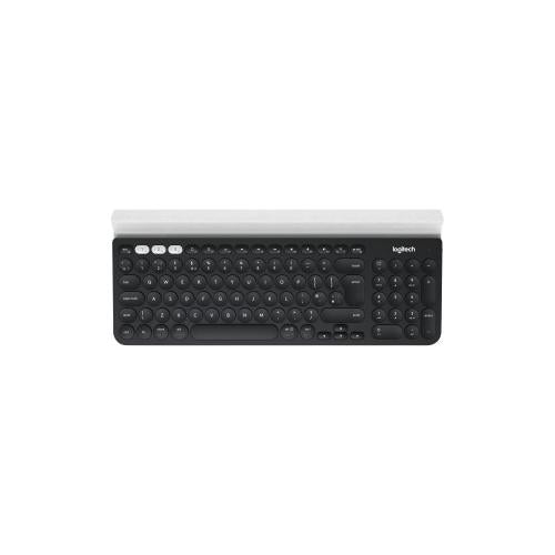 Logitech K780 Membrane Keyboard Wireless Connectivity Bluetooth Black Grey USB