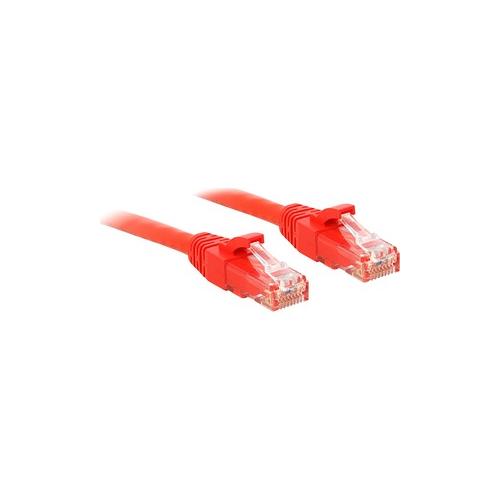 0.3M CAT6 U/UTP SNAGLESS GIGABIT NETWORK CABLE RED - 48030