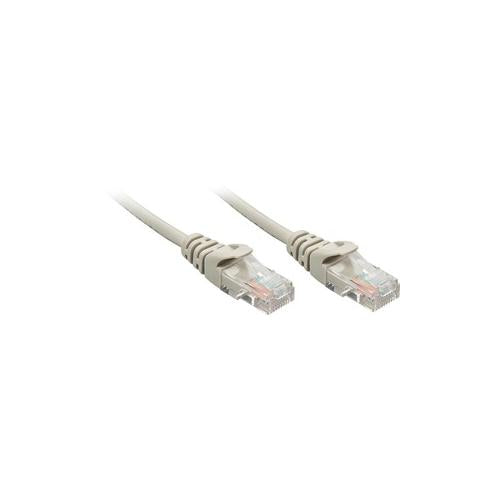 0.5M CAT5E U/UTP SNAGLESS NETWORK CABLE GREY - 48361