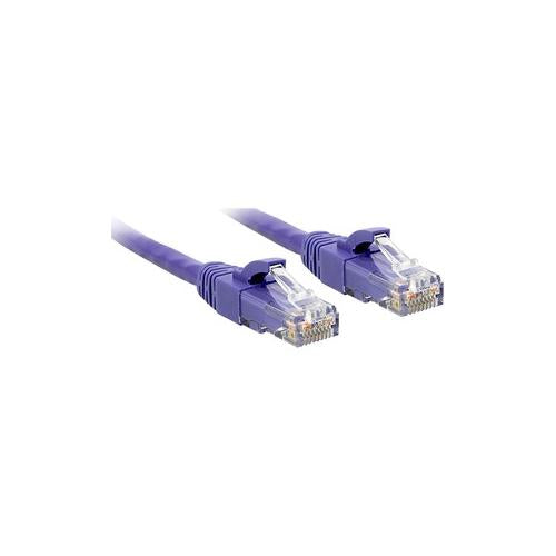 0.5M CAT6 U/UTP SNAGLESS GIGABIT NETWORK CABLE PURPLE - 48121