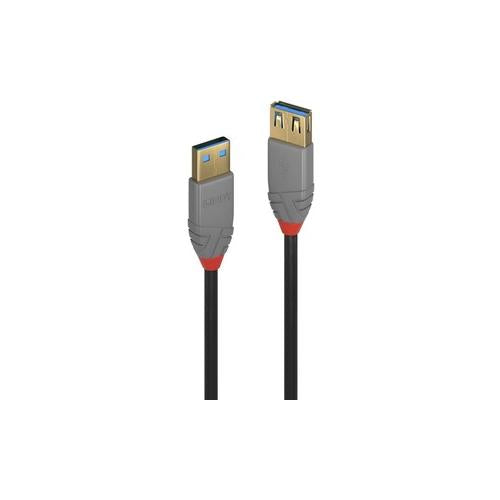 0.5M USB 3.0 TYPE A EXTENSION CABLE ANTHRA LINE - 36760