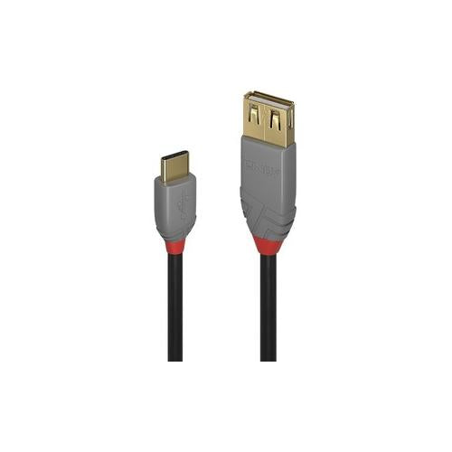0.15M USB 2.0 TYPE C TO A ADAPTER CABLE ANTHRA LINE - 36897