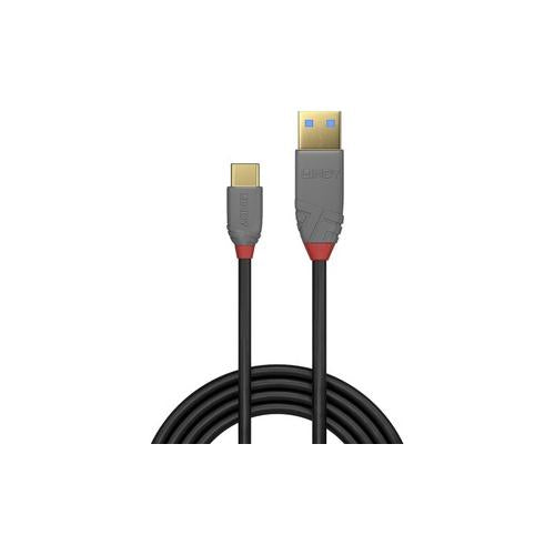 0.5M USB 2.0 TYPE A TO C CABLE ANTHRA LINE - 36885