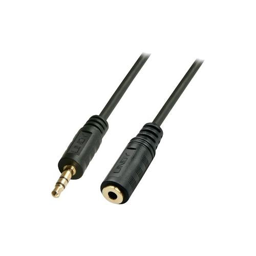 5M MULTIMEDIA AUDIO CABLE 3.5MM MALE / 3.5MM FEMALE - 35654
