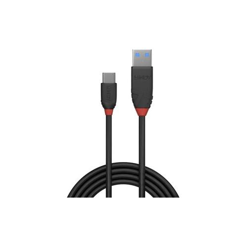 0.5M USB 3.1 Type A To C Cable 3A Black Line