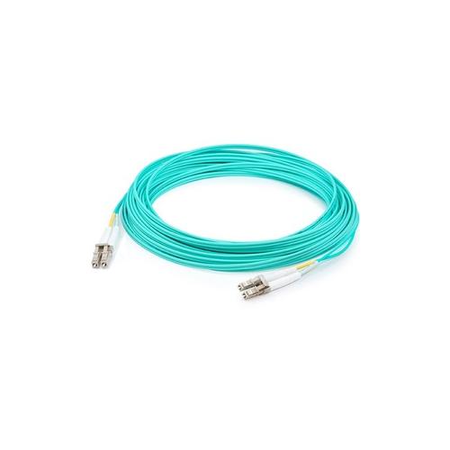 Addon 1 M Fibre Optic 2 X LC Male Network To 2 X LC Patch Cable 50/125 µm Aqua