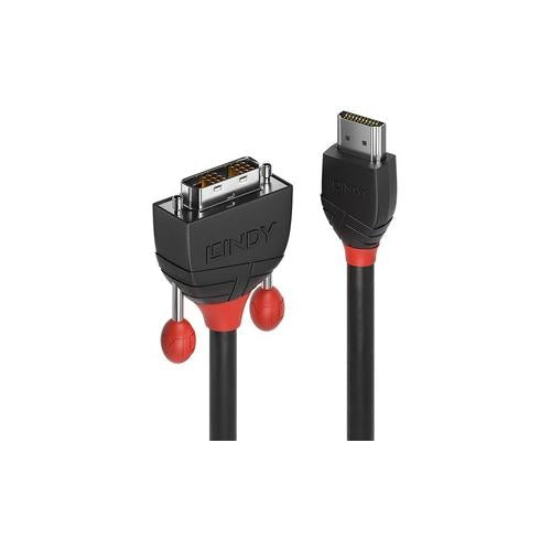 5M HDMI To DVI-D Cable Black Line