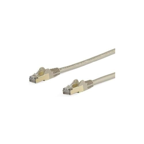 5M Cat6A Ethernet Cable Grey - Shielded Copper Wire