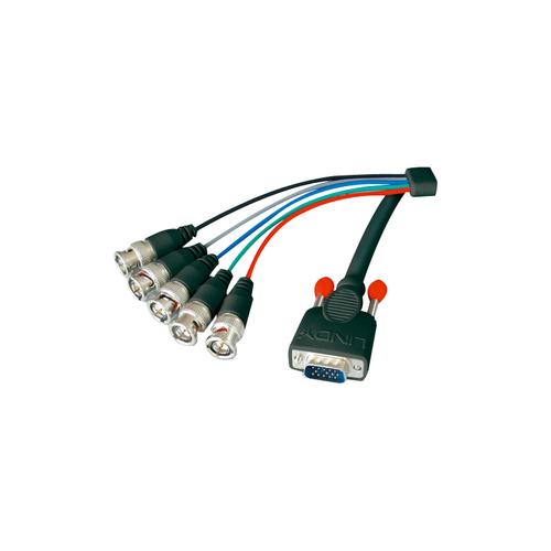 1.8M 5 X Bnc S-VGA Monito Cable 15Whdp/Bncpx5