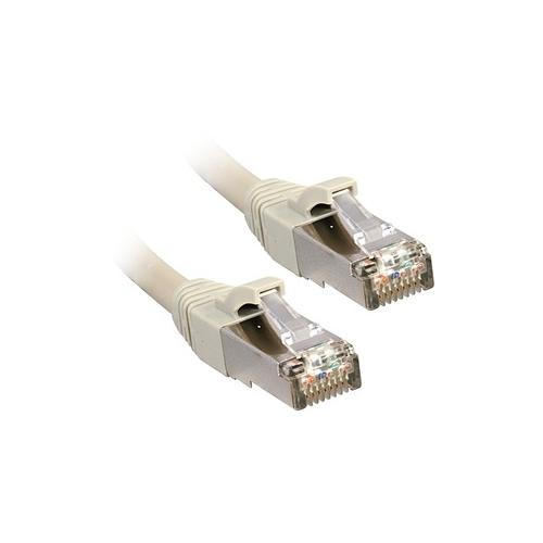15M Cat6A S/FTP LS0H Snagless Gigabit Network Cable Grey