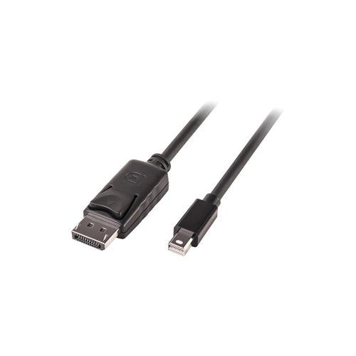 5M Mini Displayport Male To Displayport Male Black