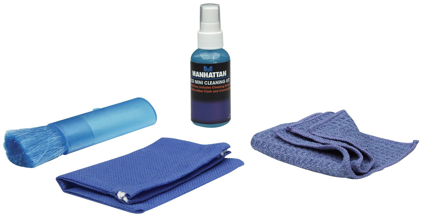 421010 Manhattan LCD Mini Cleaning Kit Alcohol Free
