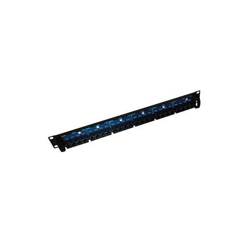 009-001-019-21 Connectix Cabling Systems Panel , Through Coupler , 24 Way Cat5E